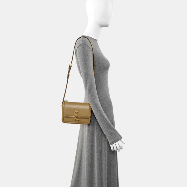 SOLFERINO Small Calfskin Brown
