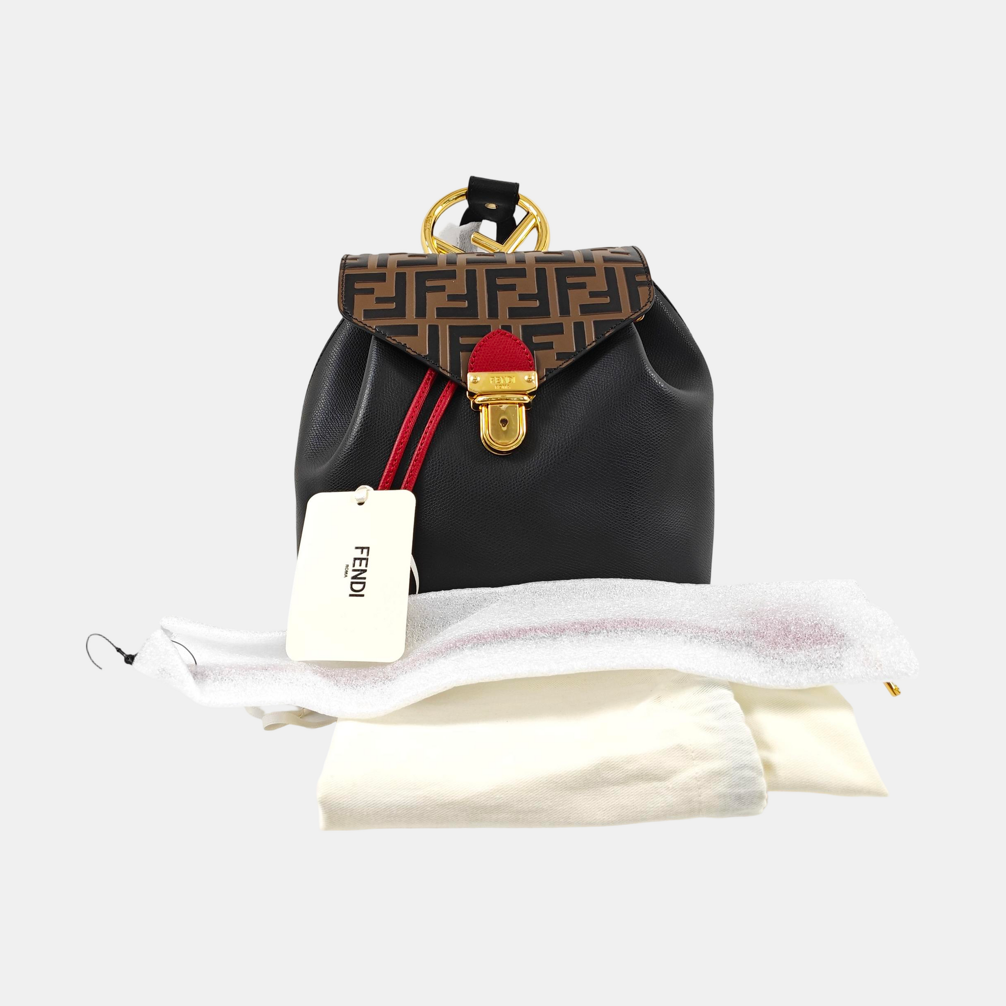 Calfskin Backpack Black
