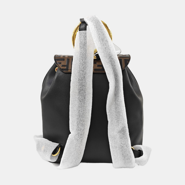 Calfskin Backpack Black