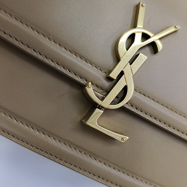 SOLFERINO Small Calfskin Brown