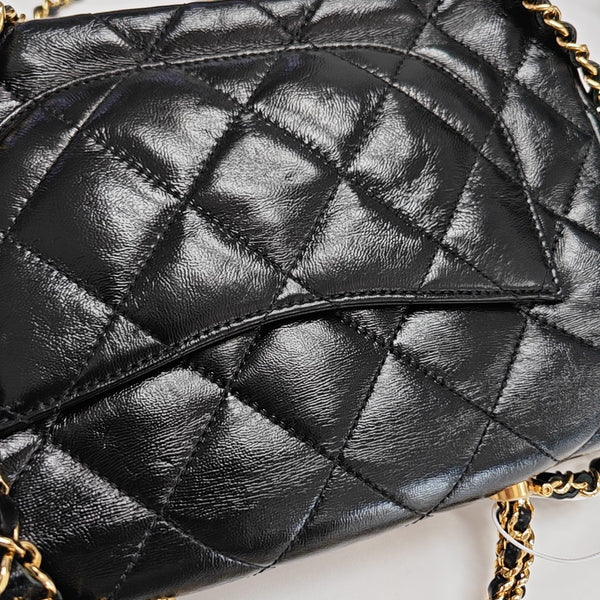 CLASSIC FLAP Mini Quilted Lambskin Black