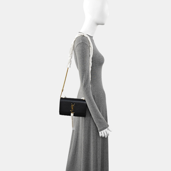KATE Small Calfskin Black