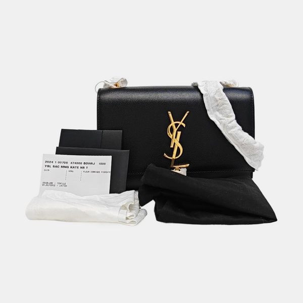 KATE Small Calfskin Black