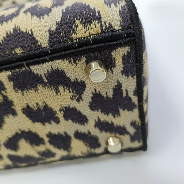 Lady Dior Medium Fabric Beige