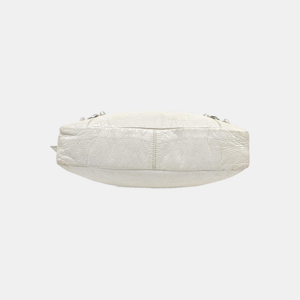 Classic City Small Lambskin White