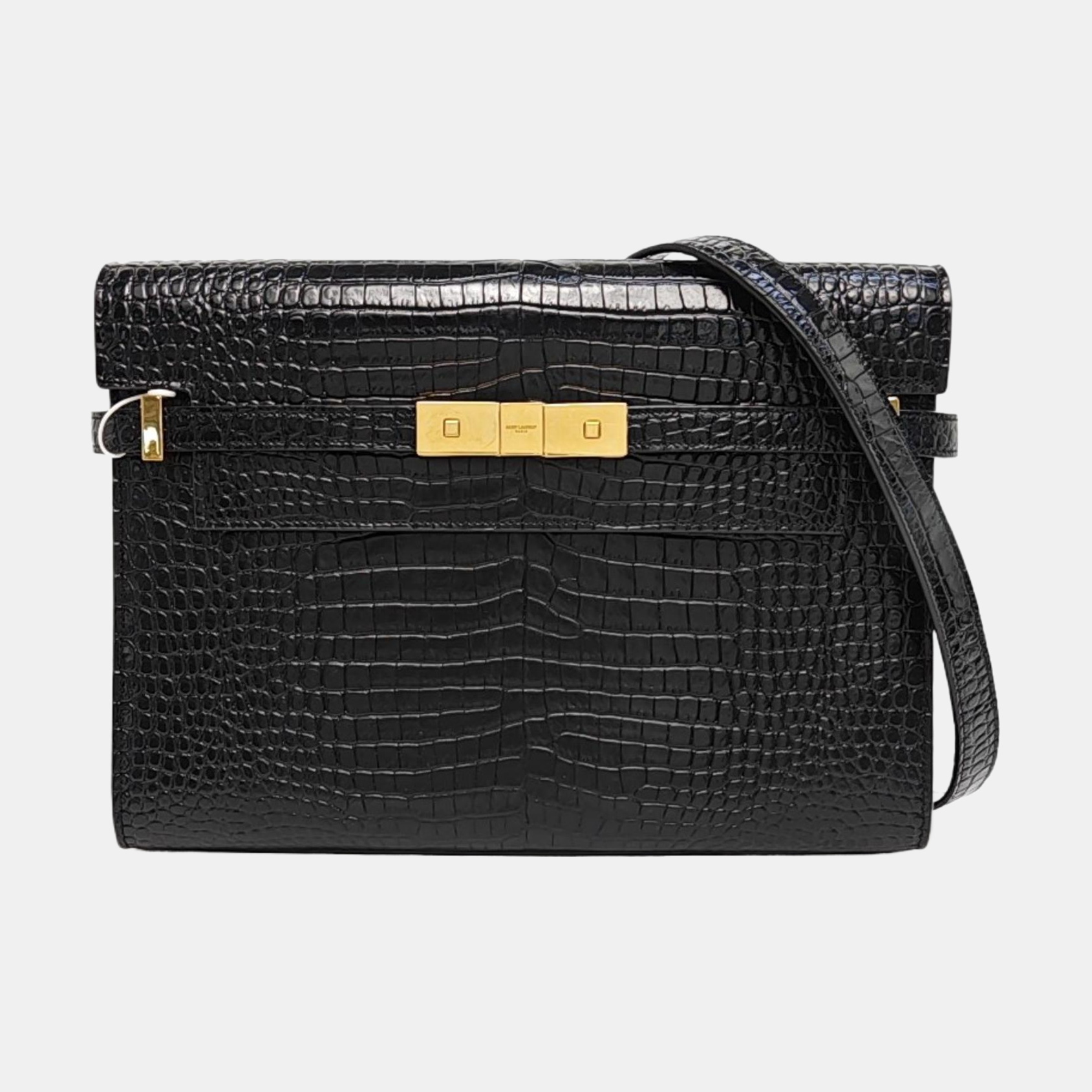 MANHATTAN Calfskin Black
