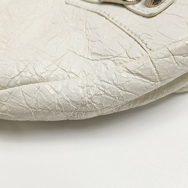 Classic City Small Lambskin White