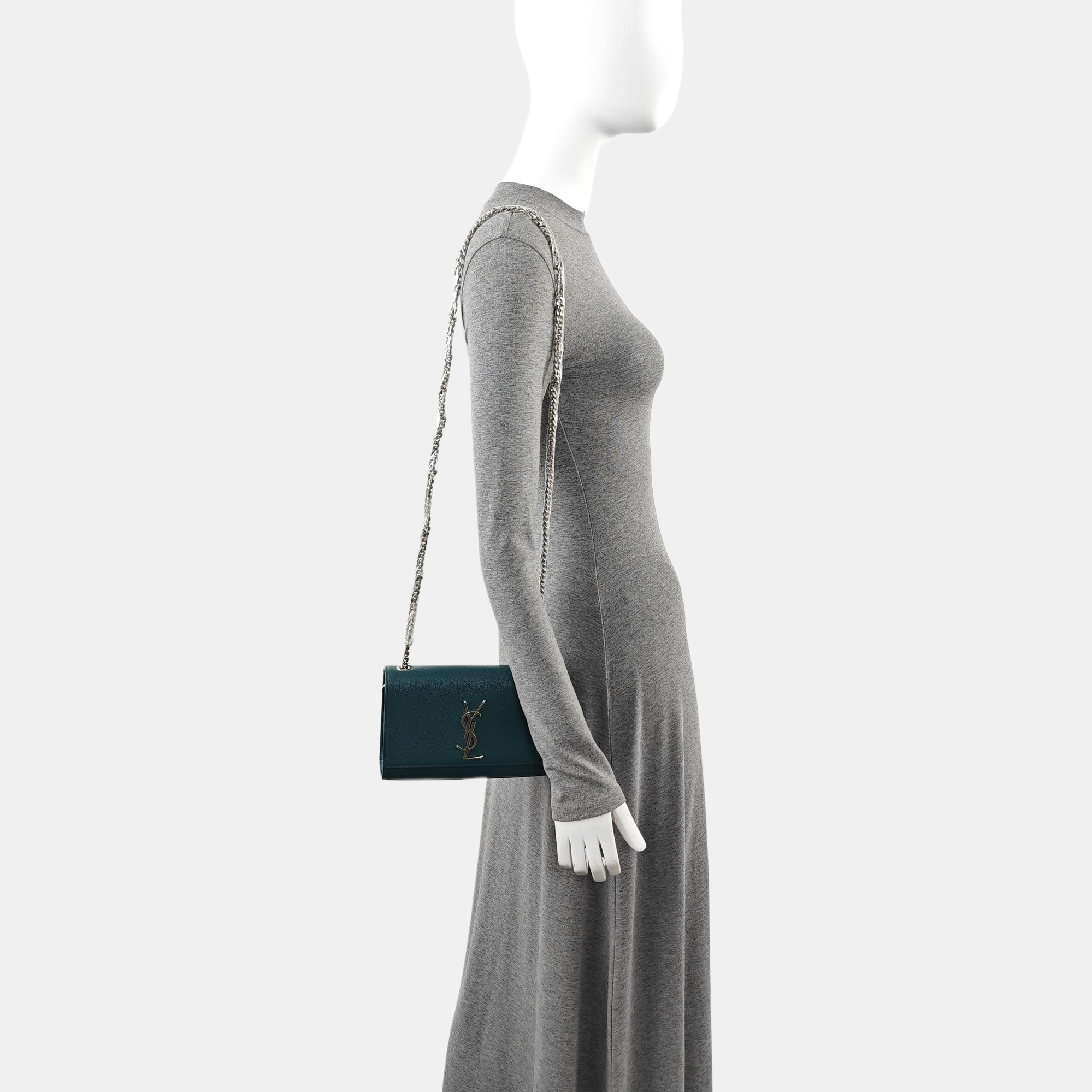 KATE Small Calfskin Green