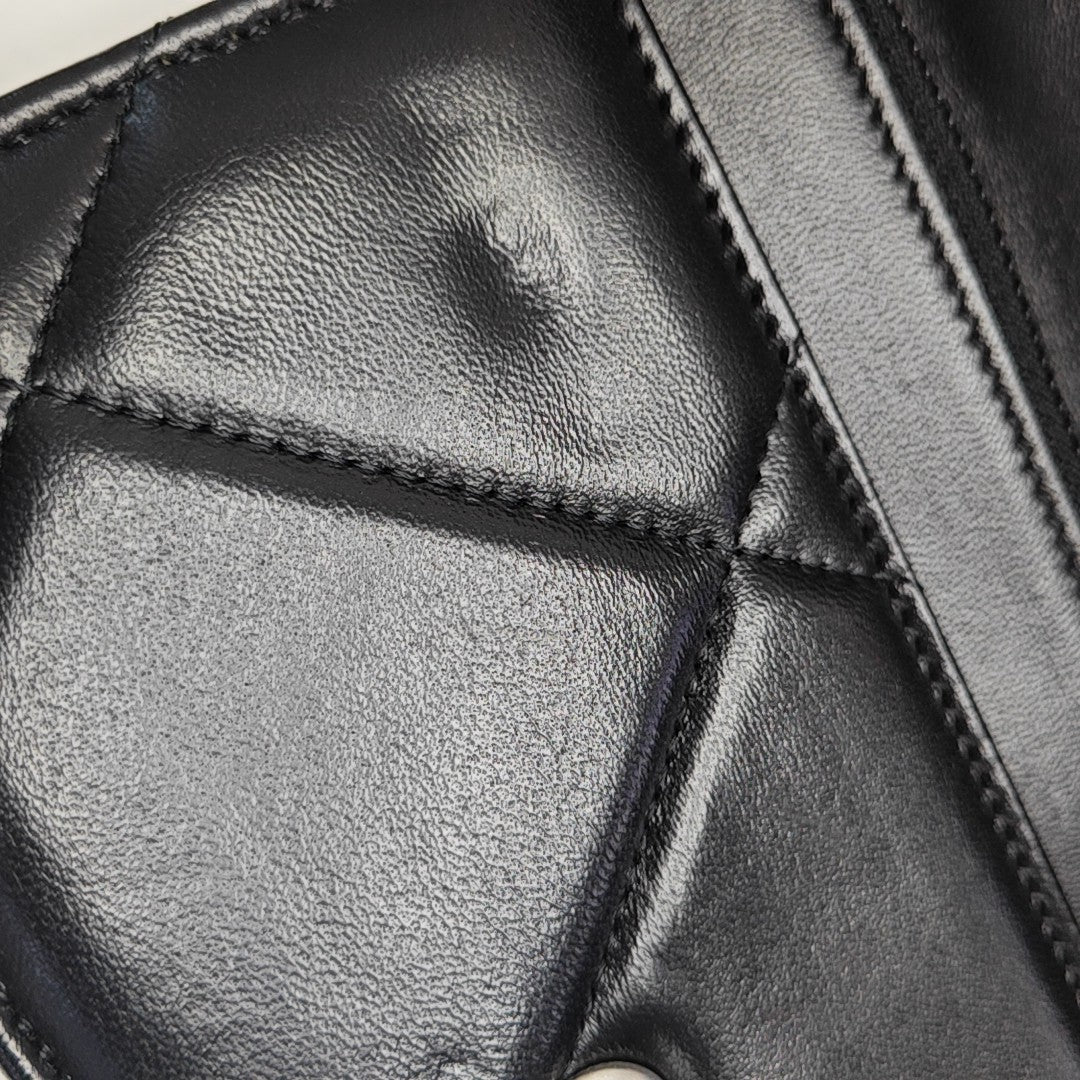 CHANEL 19 Small Quilted Lambskin Black