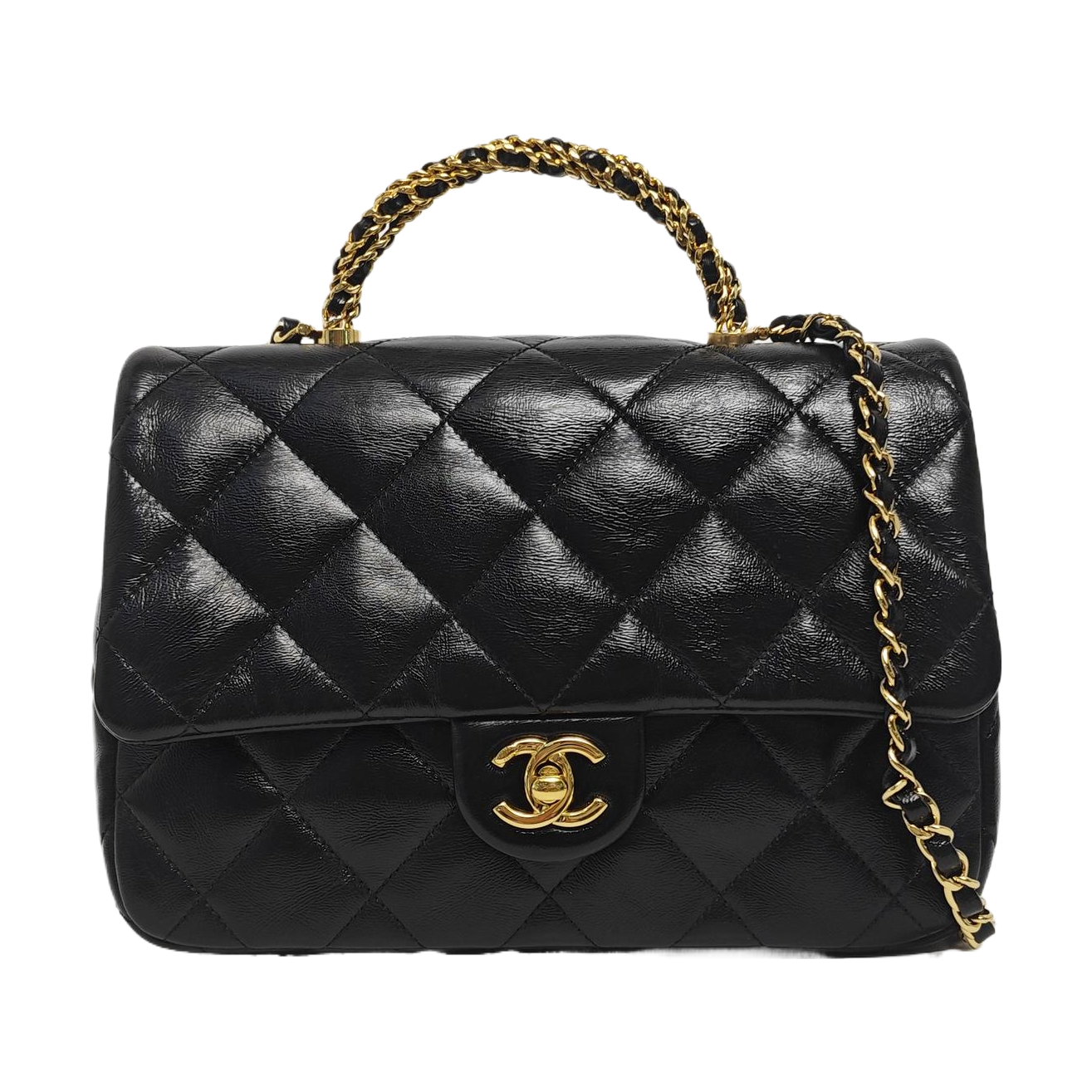CLASSIC FLAP Mini Quilted Lambskin Black