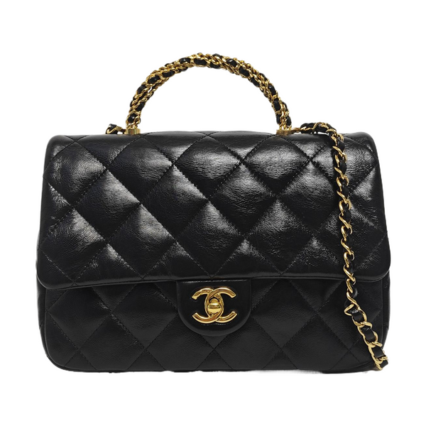 CLASSIC FLAP Mini Quilted Lambskin Black