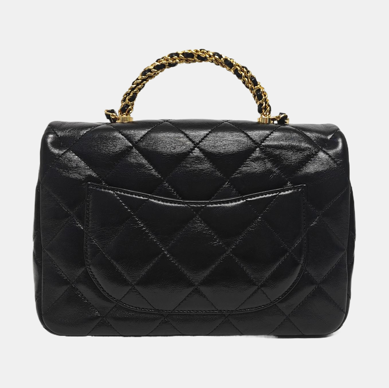CLASSIC FLAP Mini Quilted Lambskin Black