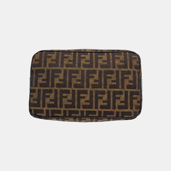 Canvas Top Handle Bag Brown
