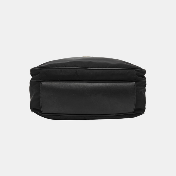 Nylon Shoulder Bag Black