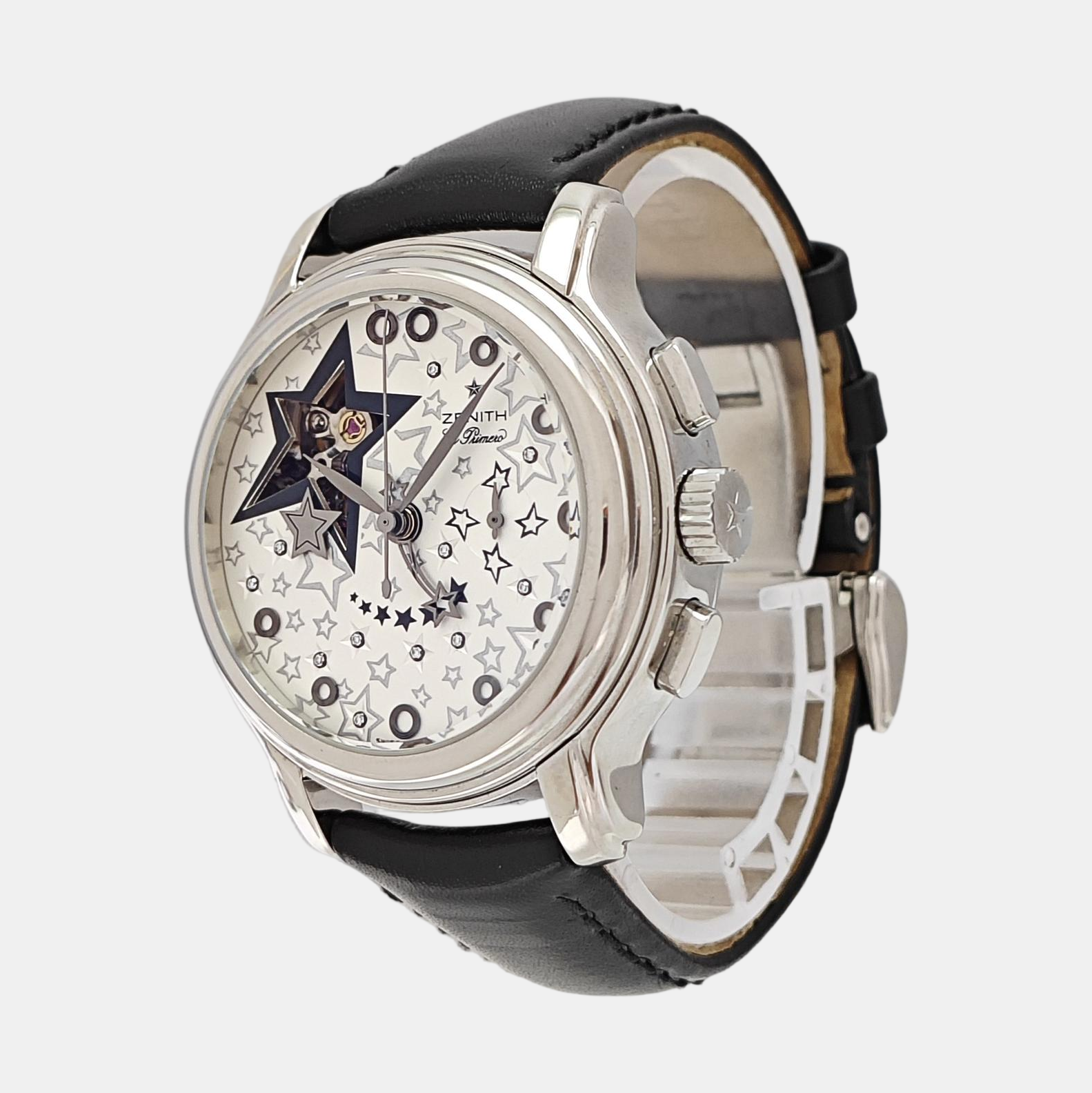 34.7mm White Automatic Watch