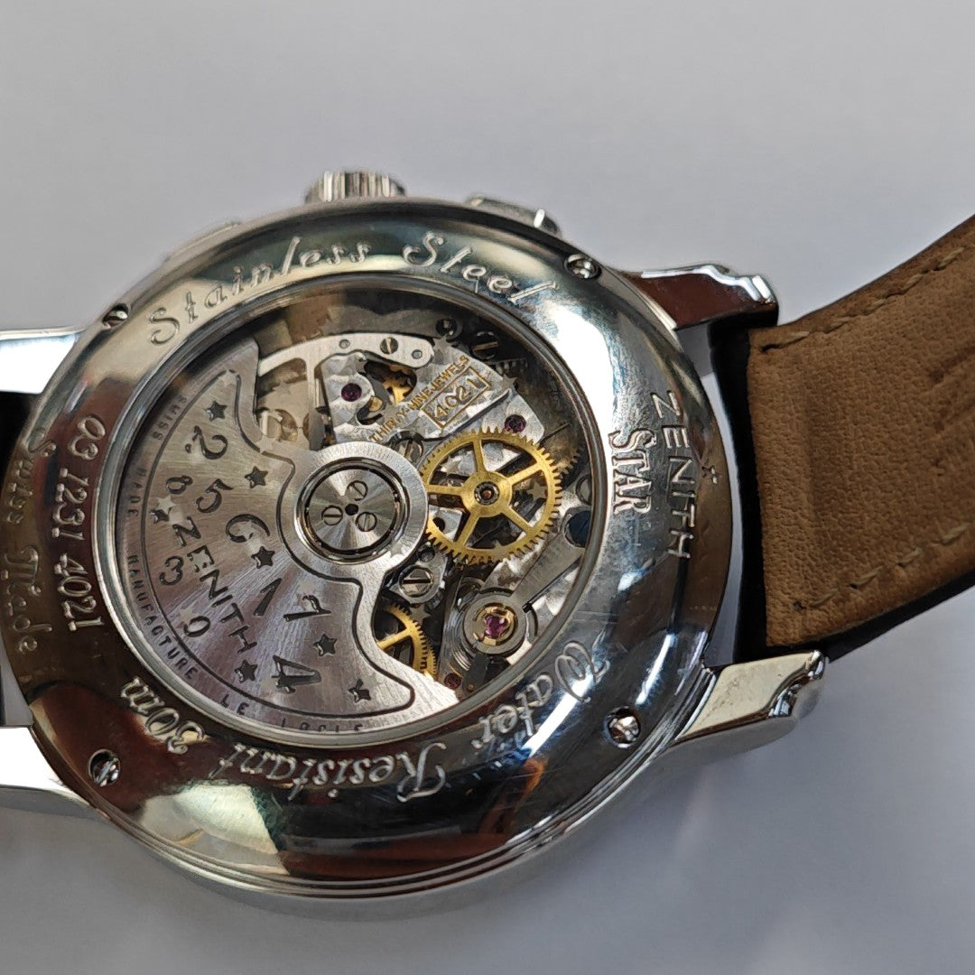 34.7mm White Automatic Watch