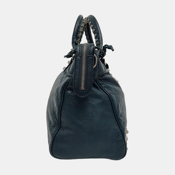Classic City Small Lambskin Green