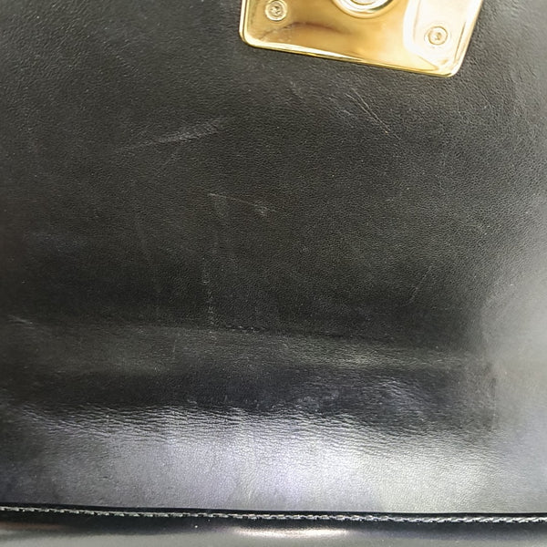 BOY CHANEL Medium Quilted Calfskin Black