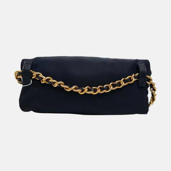 Nylon Quilted Nylon Blue