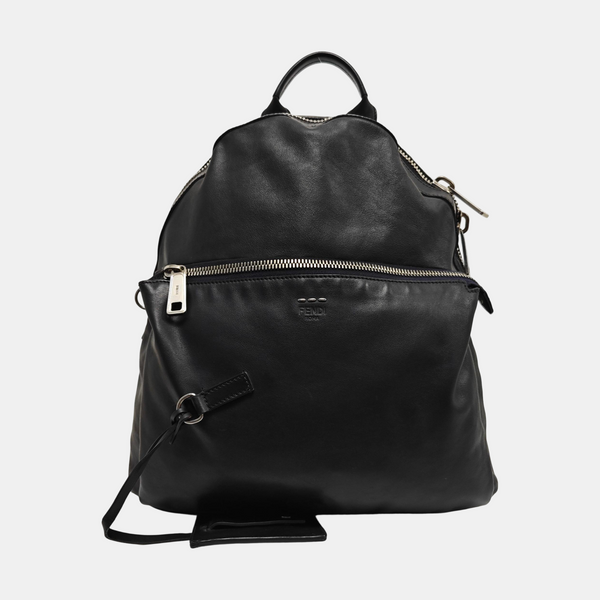 Calfskin Backpack Black