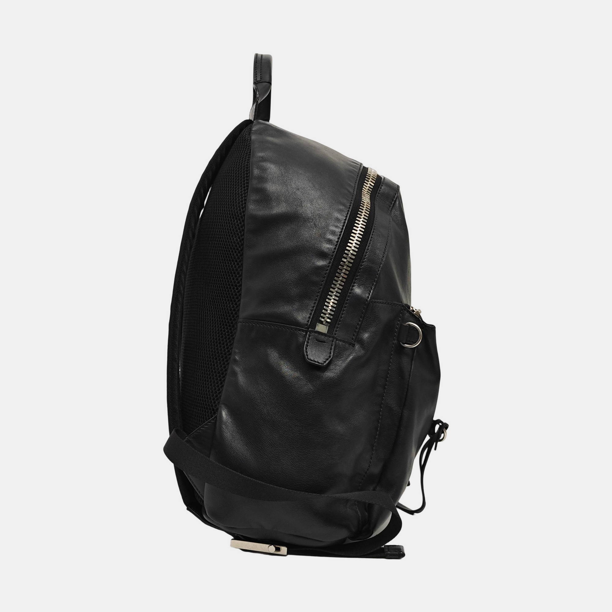 Calfskin Backpack Black