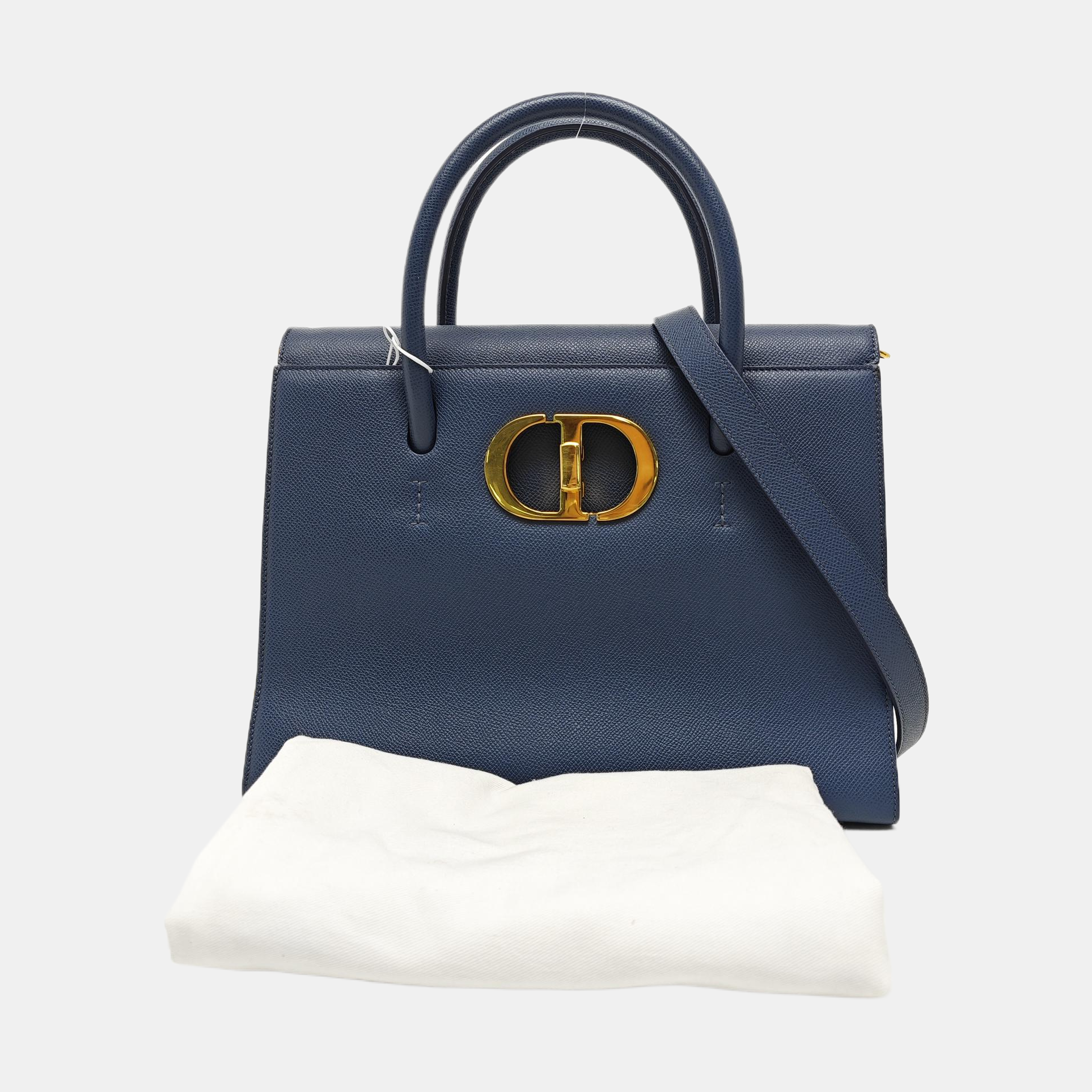 St Honoré Calfskin Blue