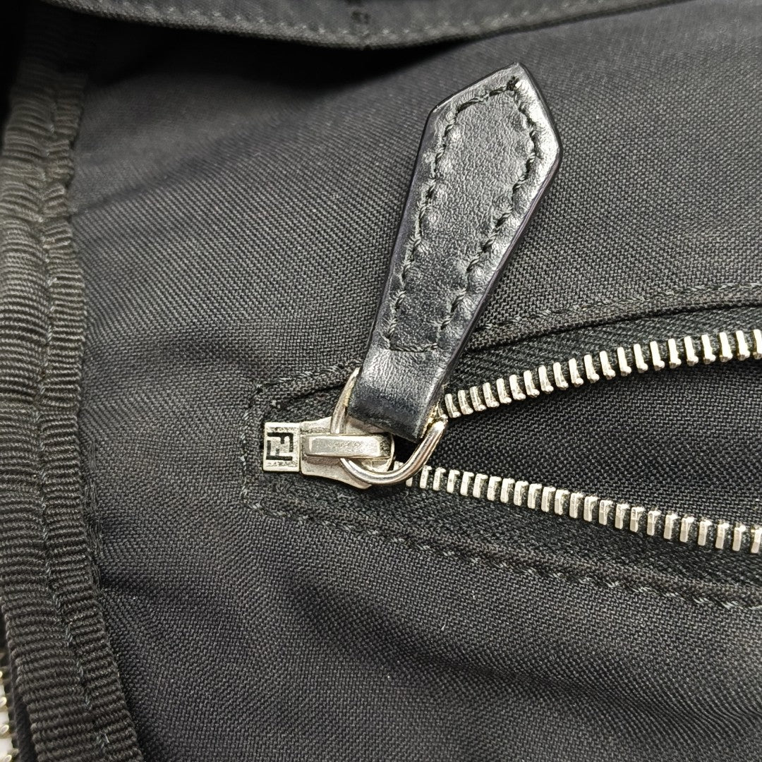 Calfskin Backpack Black