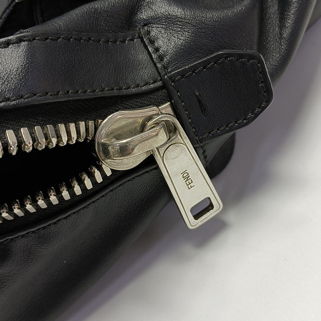 Calfskin Backpack Black