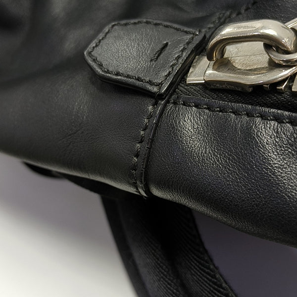 Calfskin Backpack Black