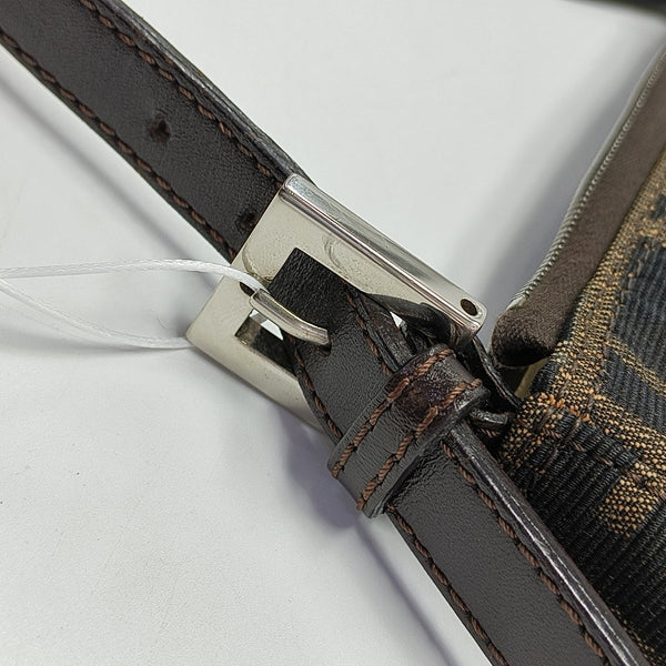 Canvas Top Handle Bag Brown