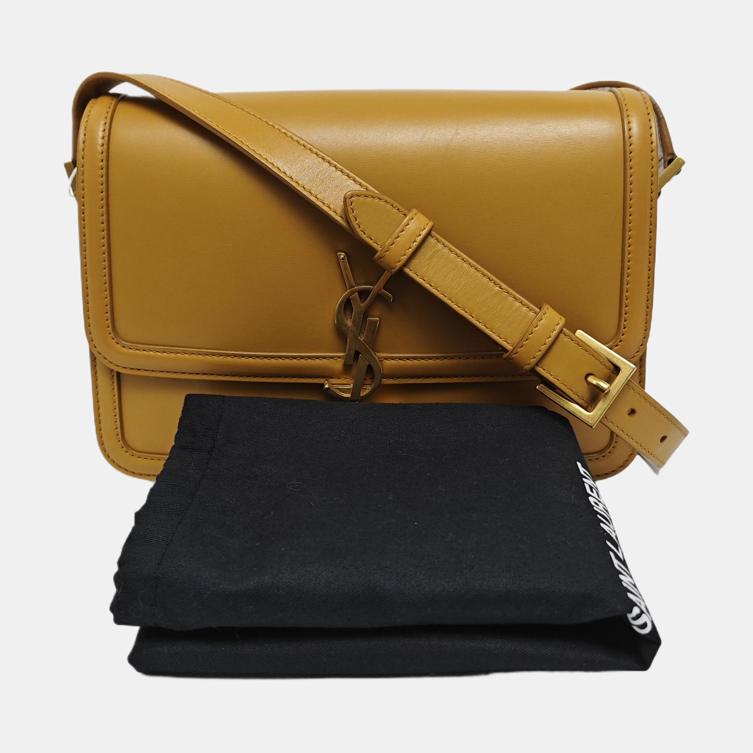 SOLFERINO Medium Calfskin Yellow