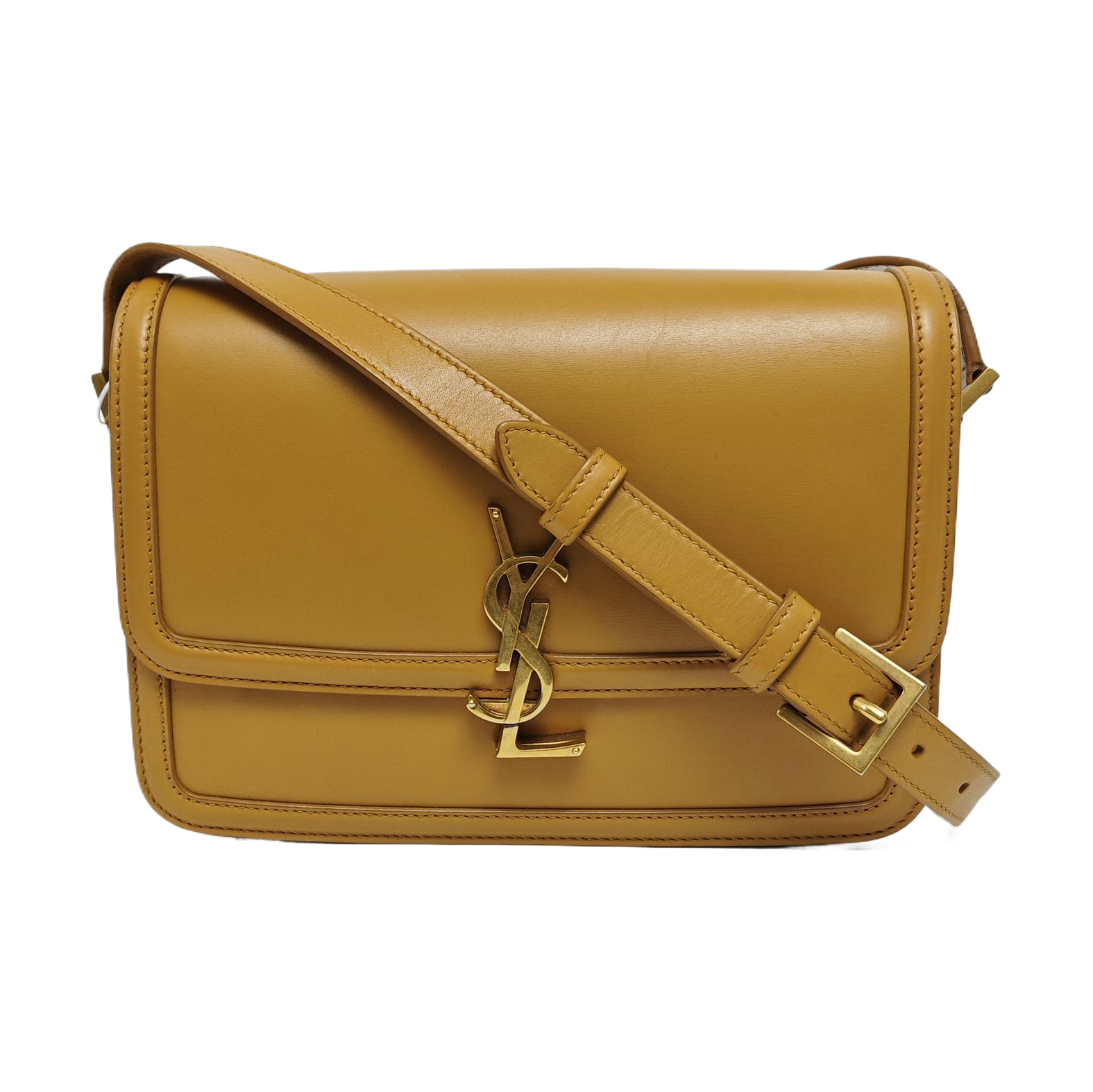 SOLFERINO Medium Calfskin Yellow