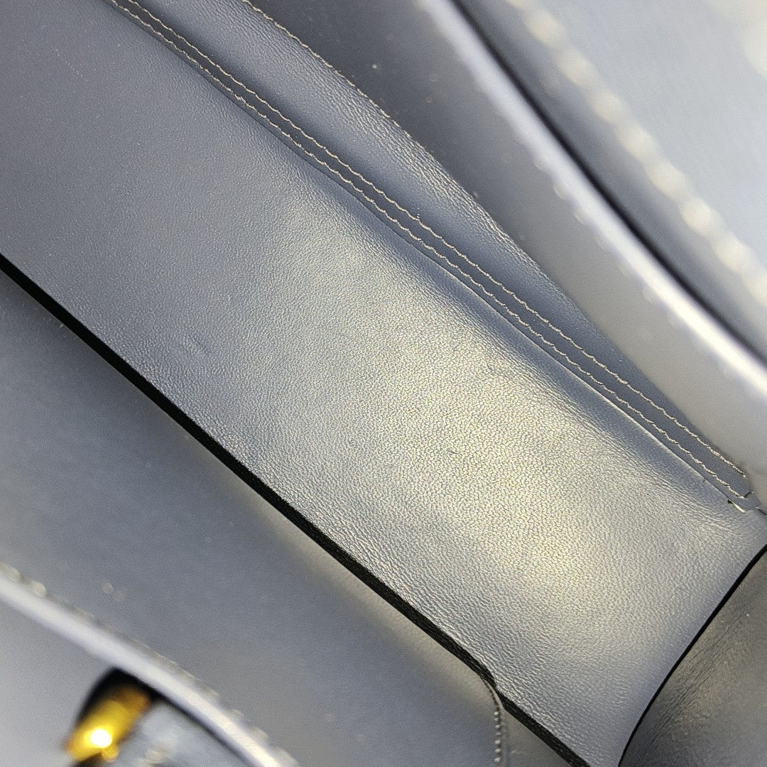 St Honoré Calfskin Blue