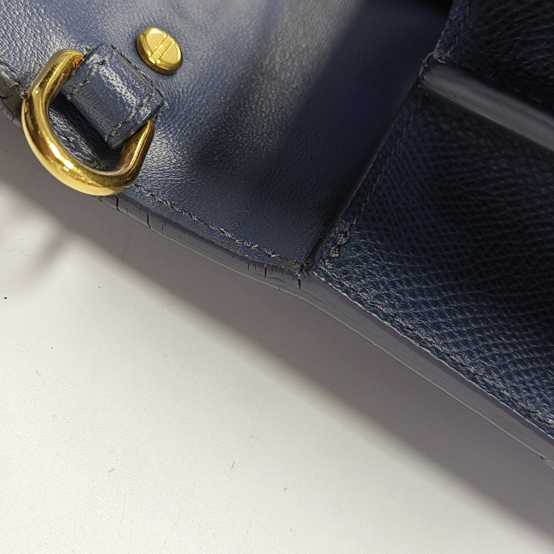 St Honoré Calfskin Blue