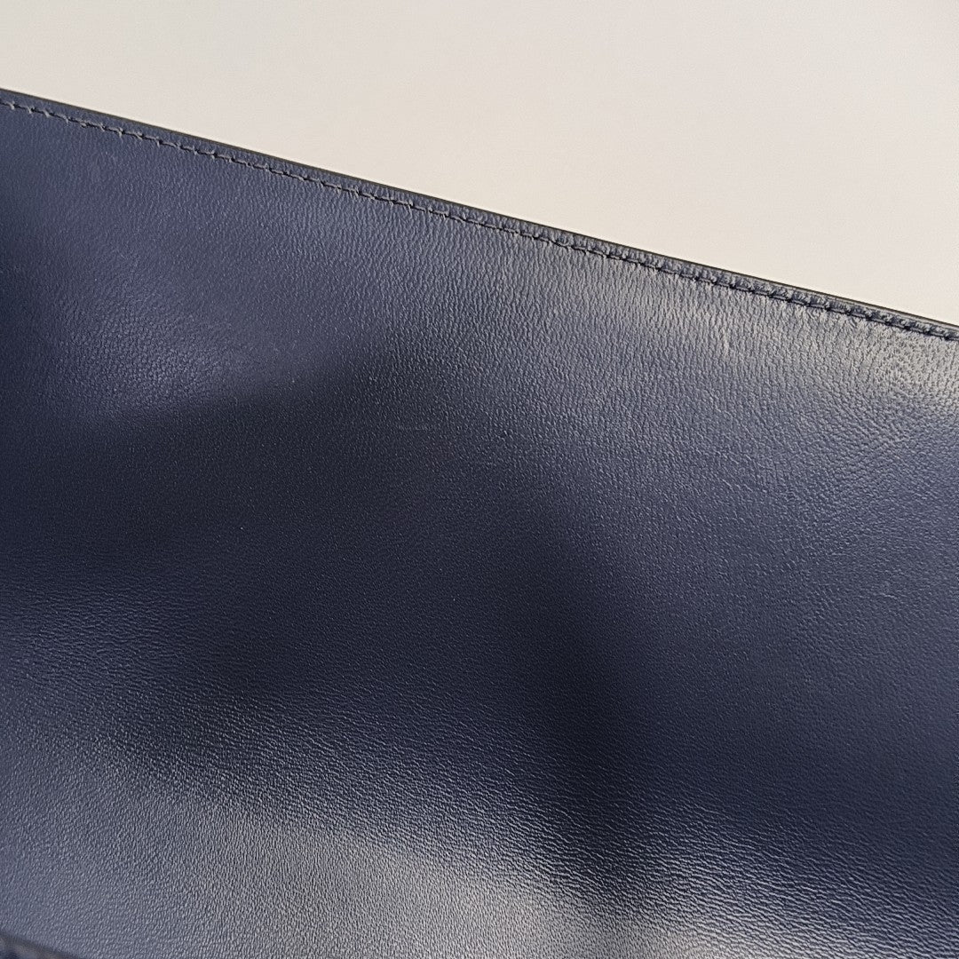 St Honoré Calfskin Blue