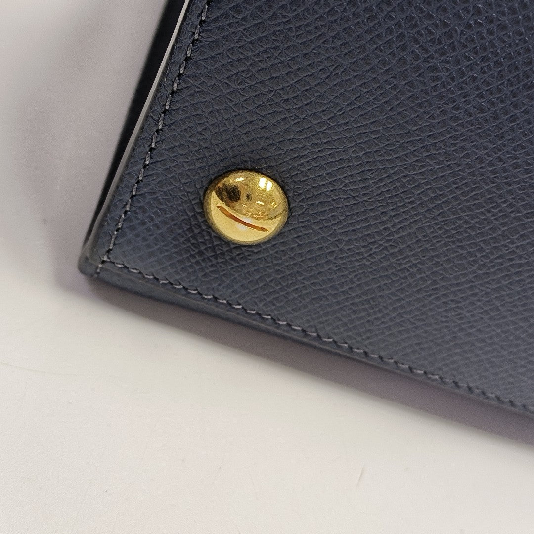 St Honoré Calfskin Blue