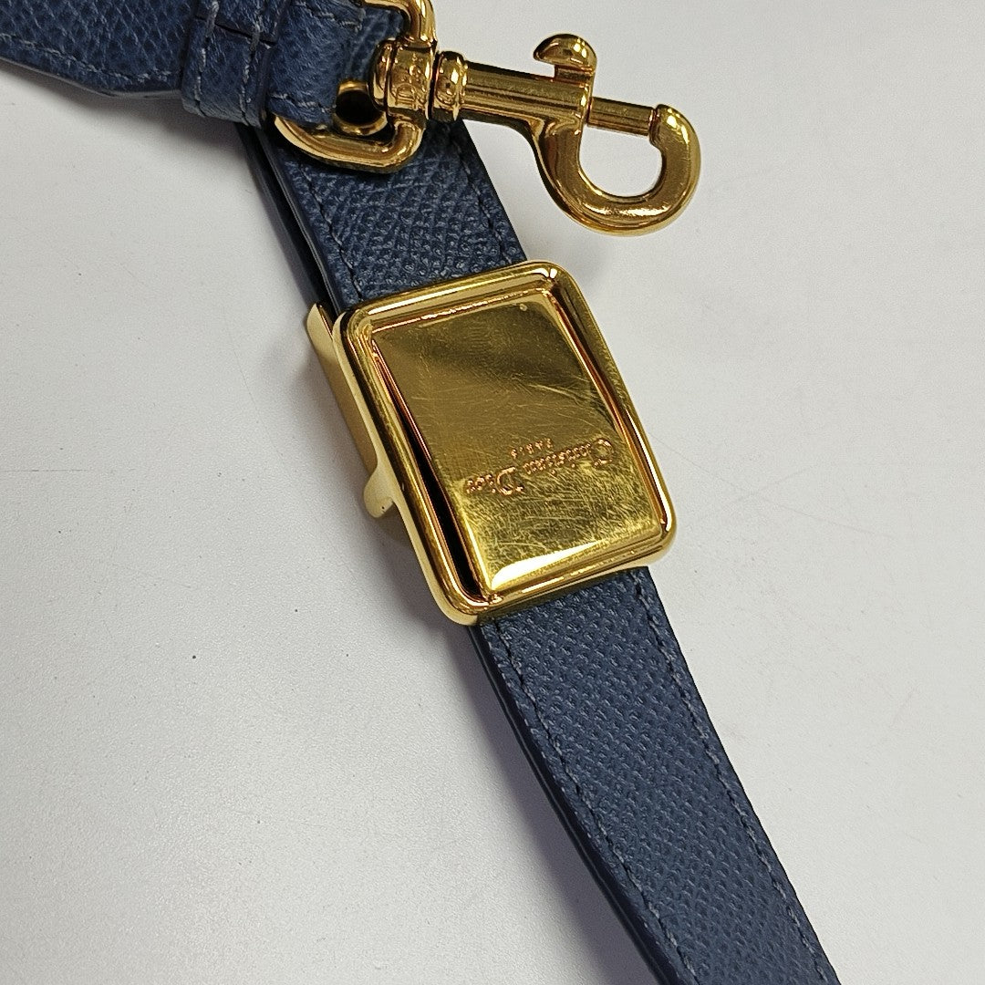 St Honoré Calfskin Blue