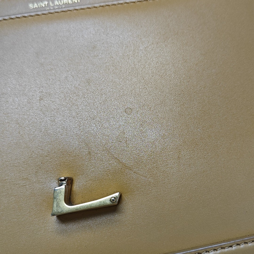 SOLFERINO Medium Calfskin Yellow