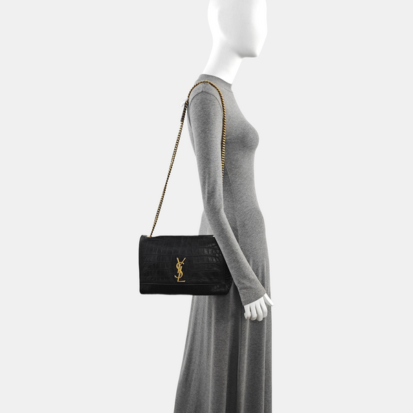 KATE Large Calfskin Black