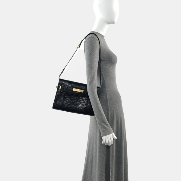 MANHATTAN Calfskin Black