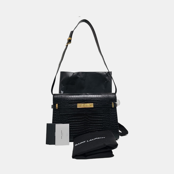 MANHATTAN Calfskin Black