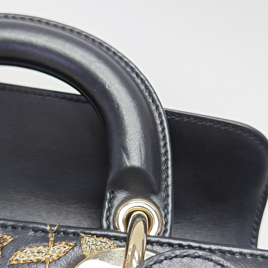 Lady D-Joy Small Velvet Black