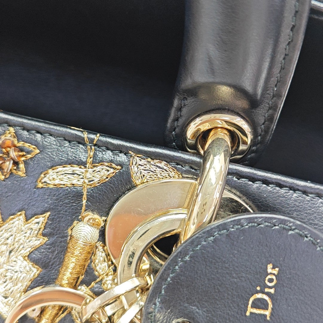 Lady D-Joy Small Velvet Black