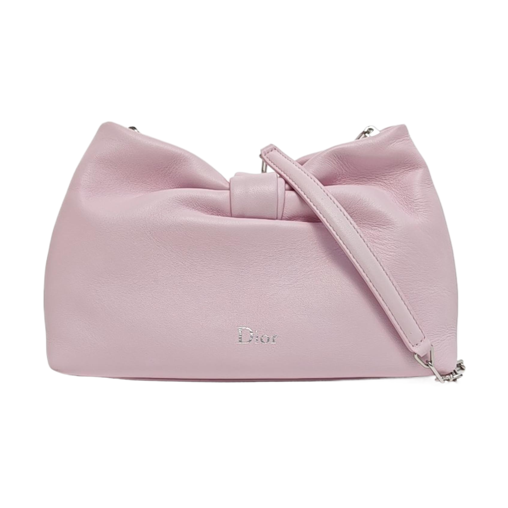 Dior Bow Small Lambskin Pink