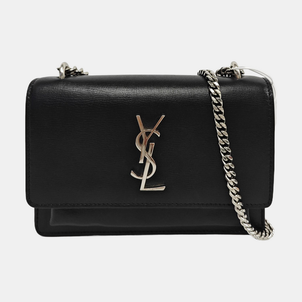 SUNSET Mini Calfskin Black