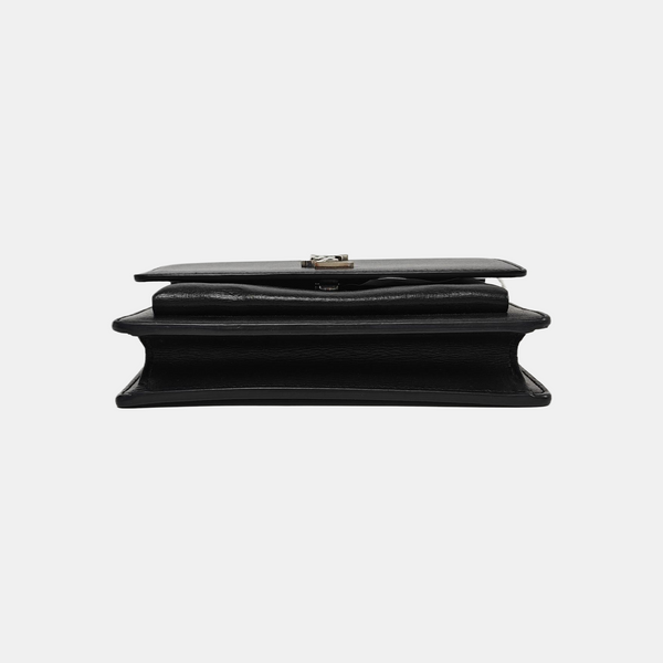 SUNSET Mini Calfskin Black