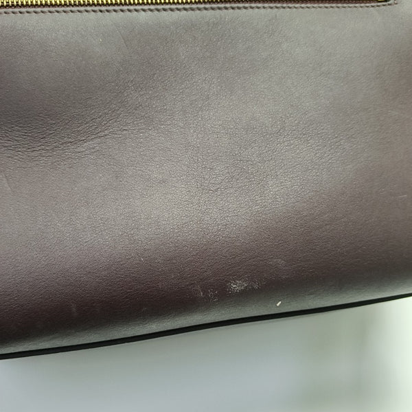 TRAPEZE Small Calfskin Red