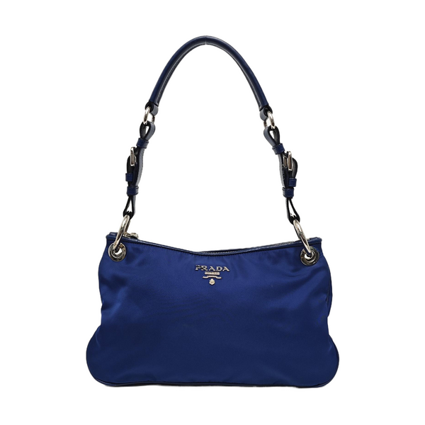 Nylon Tote Bag Blue