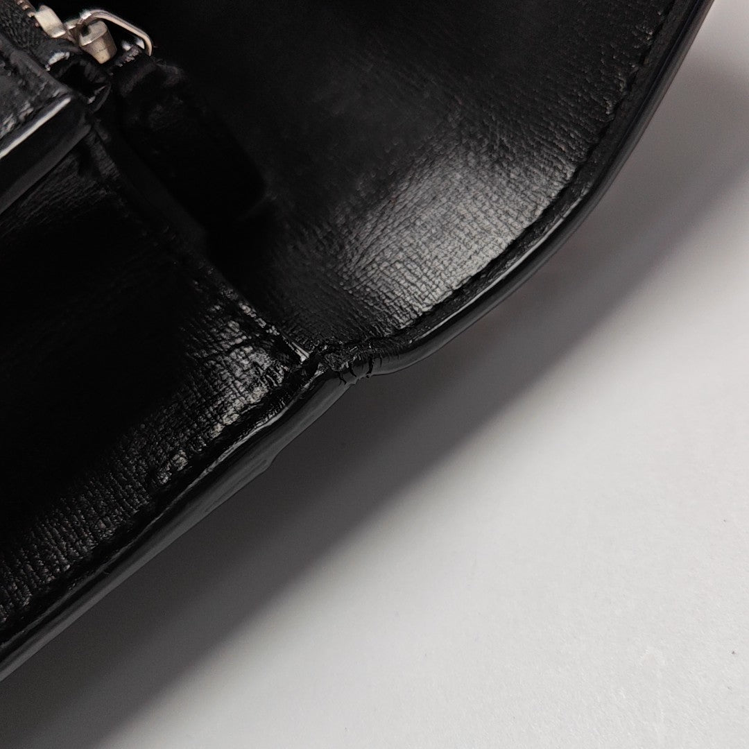 SUNSET Mini Calfskin Black