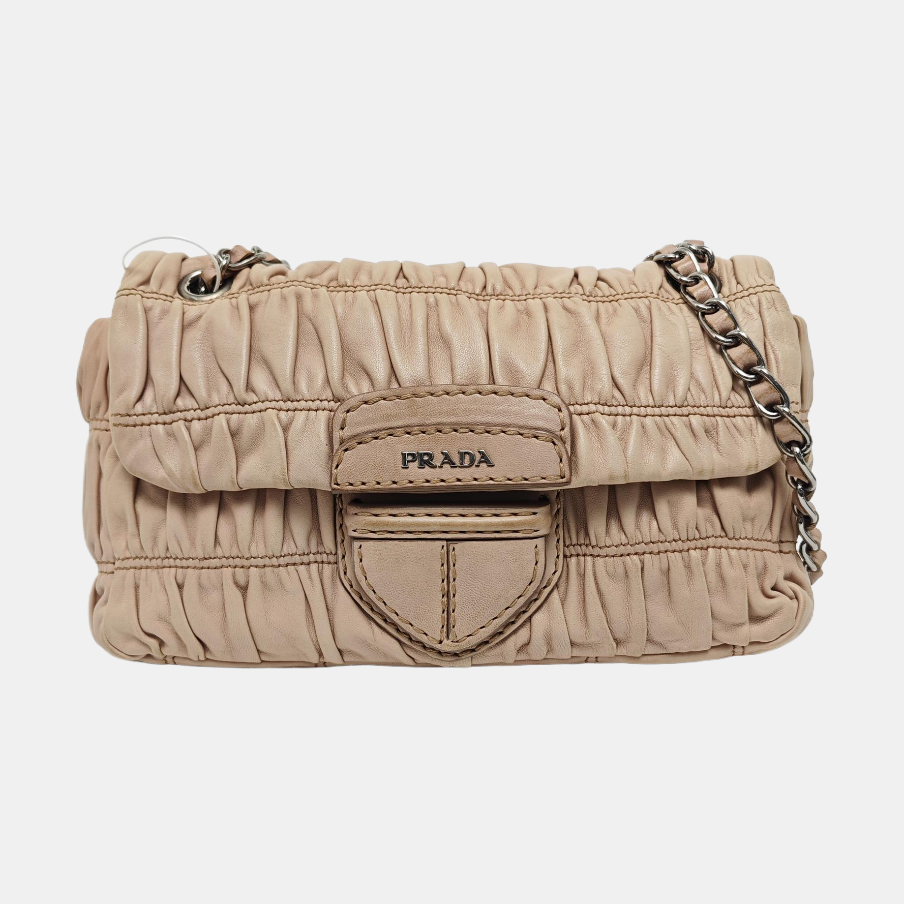 Gaufre Quilted Lambskin Pink